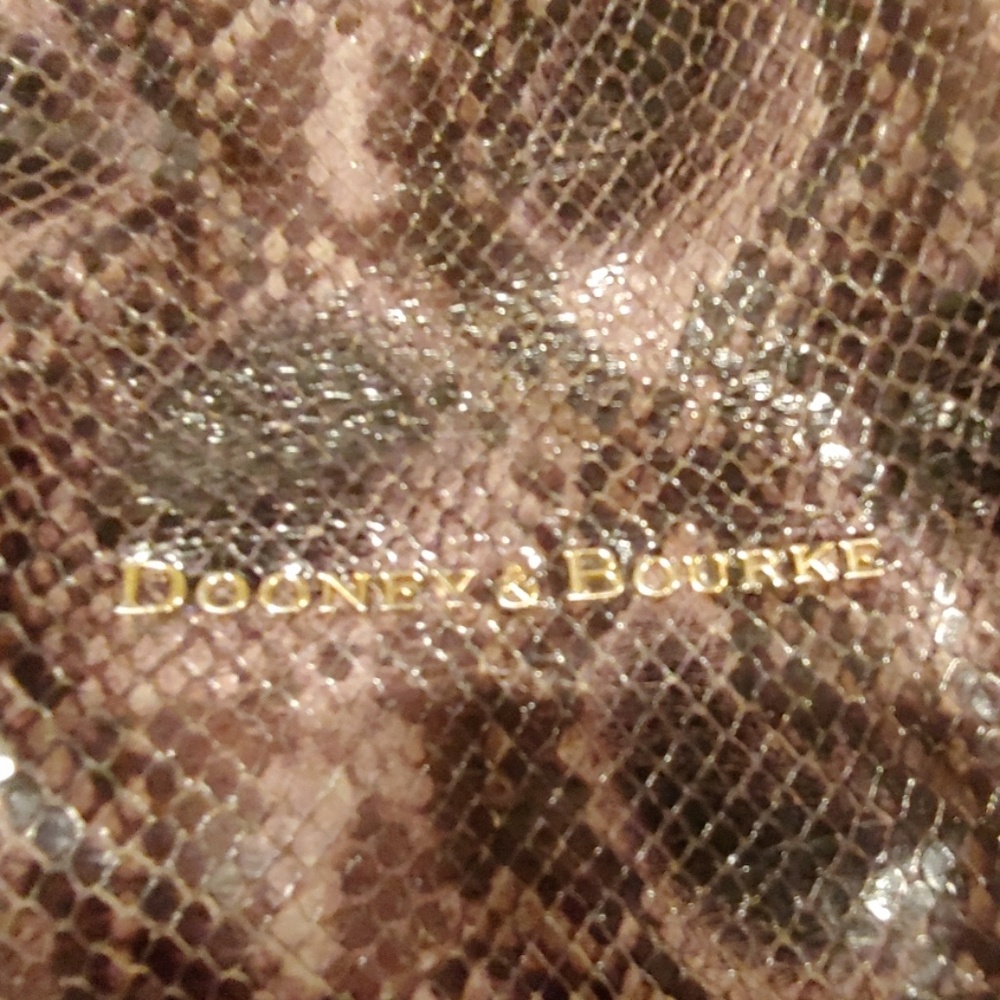 Dooney & Bourke python purse - Picture 5 of 6